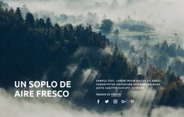 Plantilla HTML5 Un Respiro De Aire Fresco Para Cualquier Dispositivo