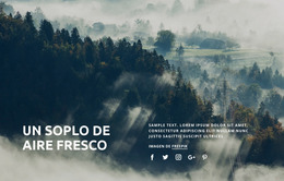 Un Respiro De Aire Fresco: Plantilla De Sitio Web Joomla