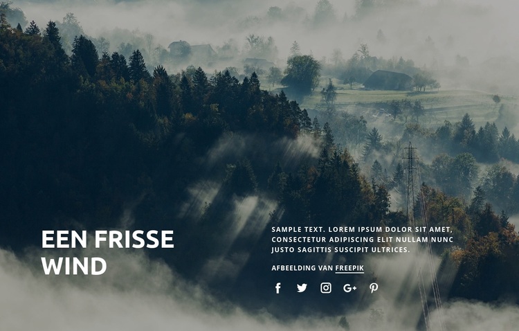 Adem van verse lucht WordPress-thema