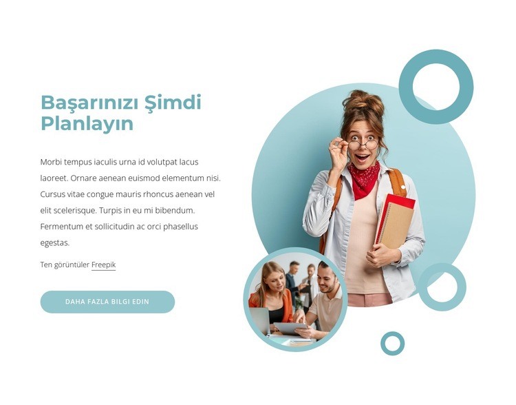 Başarı danışmanlık hizmetleri HTML5 Şablonu