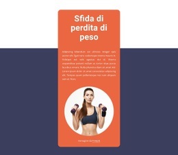 Sfida Dimagrante: Design Semplice