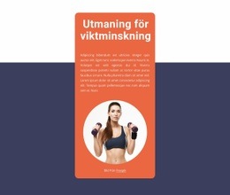 Viktminskning Utmaning - Gratis Css-Tema