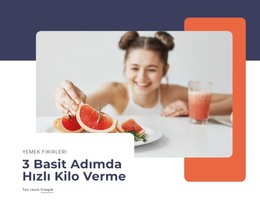 Hızlı Kilo Nasıl - En Iyi HTML Şablonu