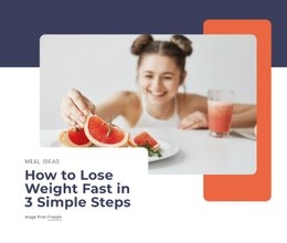 How To Lose Weight Fast - Online HTML Generator