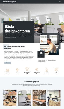 Bästa Designkontoren - HTML-Mallkod