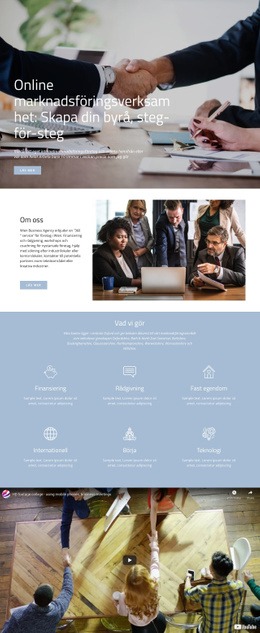 Anpassningsbara Professionella Verktyg För Skapa Din Byrå