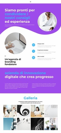 Servizio Di Qualità - Semplice Costruttore Di Siti Web