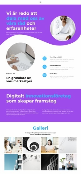 Kvalitetsservice - Bootstrap-Mall
