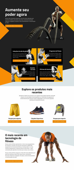 Aumente Seu Poder Com Esportes Construtor Joomla