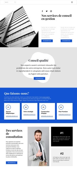 Nous Développons Et Vous Aidons - Conception De Site Moderne