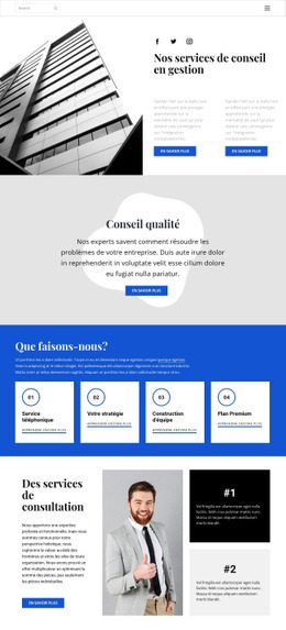 Nous Développons Et Vous Aidons - Modèles De Sites Web