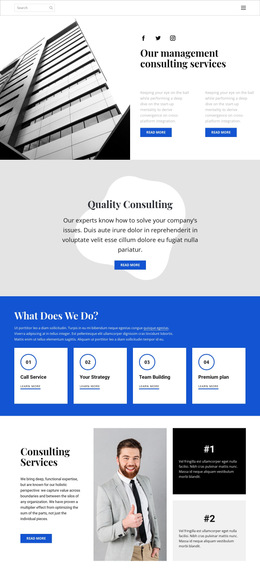 We Develop And Help You - Responsive HTML5 Template