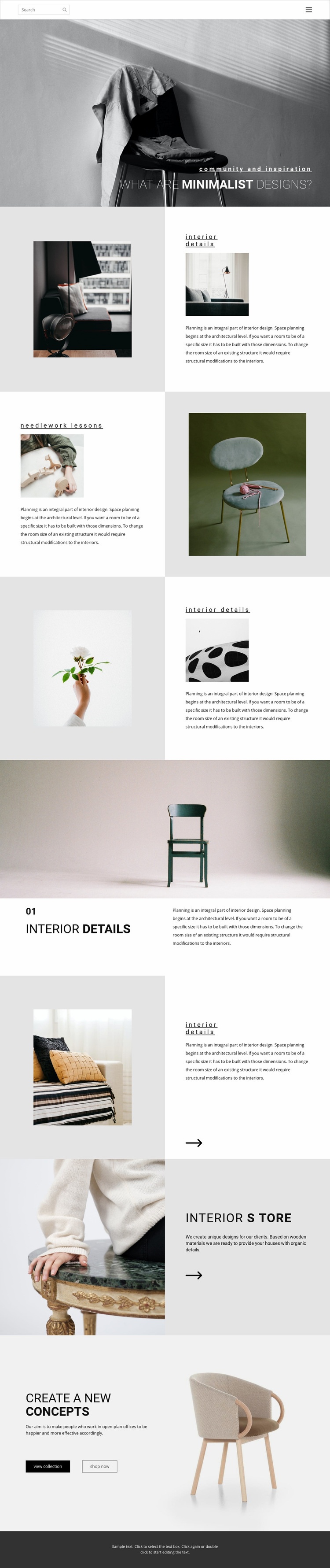 Make your home special Squarespace Template Alternative