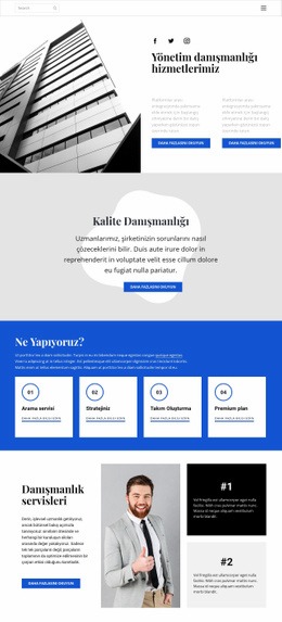 Biz Geliştiriyor Ve Size Yardımcı Oluyoruz - Duyarlı HTML5 Şablonu