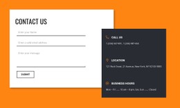 Connecting With Us CSS Form Template