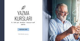 Yazma Kursları Için Css Şablonu