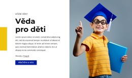 Kurz Vědy Pro Děti – Vstupní Stránka HTML