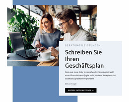 Schreiben Sie Ihren Geschäftsplan – Joomla-Theme