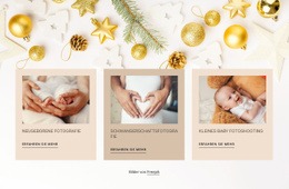 Exklusiver Website-Builder Für Neugeborenen- Und Babyfotografie