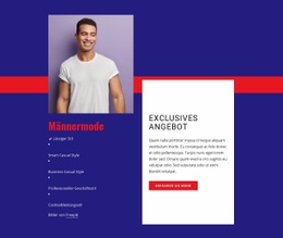 Exclusives Angebot - Modernes Website-Design