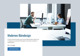 Modernes Bürointerieur – Benutzerfreundliches WordPress-Theme