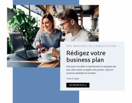 Rédigez Votre Business Plan - Create HTML Page Online