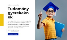 WordPress Webhely Tudomány Gyerekeknek Tanfolyam Számára