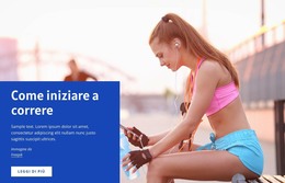 HTML Reattivo Per Come Iniziare A Correre