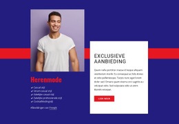 Geweldige Bestemmingspagina Voor Exclusieve Aanbieding