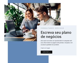 Criador De Sites Para Escreva Seu Plano De Negócios