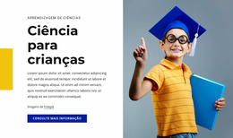 Curso De Ciências Para Crianças - Melhor Modelo Joomla