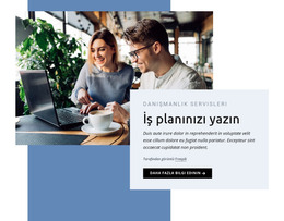 İş Planınızı Yazın - Tamamen Duyarlı Şablon