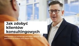 Zbuduj Własną Witrynę Internetową Dla Doradztwo Klientów