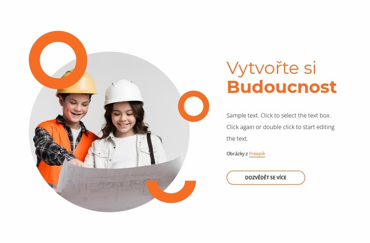 Učení vašeho dítěte do budoucna Šablona CSS