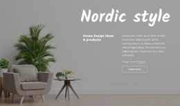 Page HTML For Nordic Style