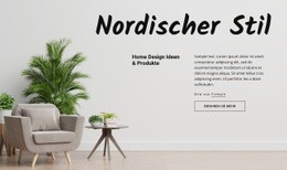 Nordischer Stil - Kreativer Mehrzweck-Website-Builder