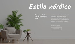 Estilo Nórdico - Plantilla Gratuita