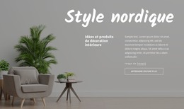 Style Nordique - Modèle Gratuit