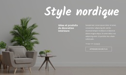 Thème WordPress Gratuit Pour Style Nordique