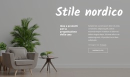 Modello Joomla Per Stile Nordico