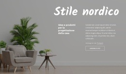 Stile Nordico - Trascina E Seleziona Un Modello Di Pagina