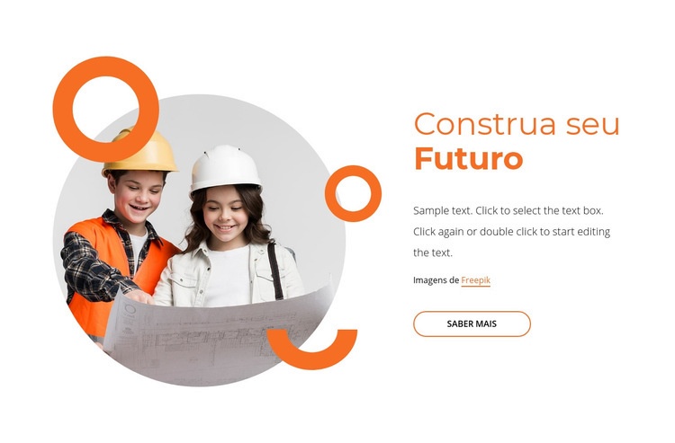 Aprendizagem do seu filho à prova de futuro Design do site