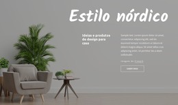 Estilo Nórdico - Modelo Gratuito