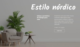 Tema WordPress Gratuito Para Estilo Nórdico