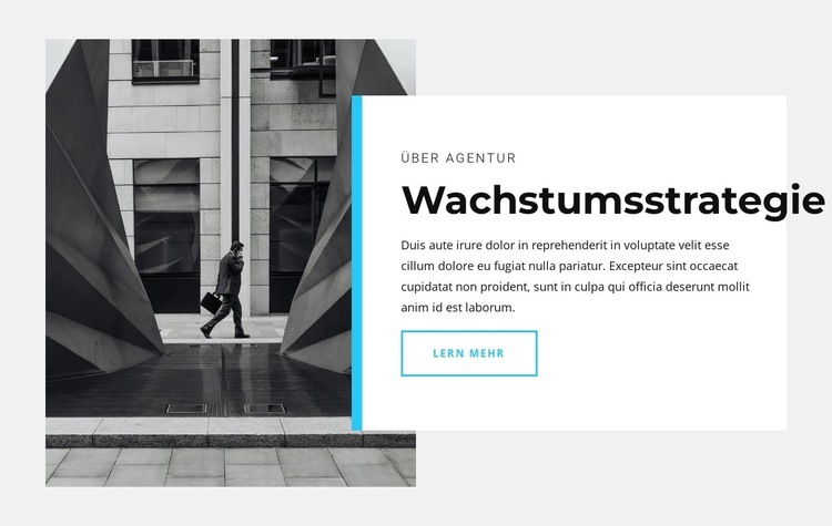 Unsere Wachstumsstrategie Website design