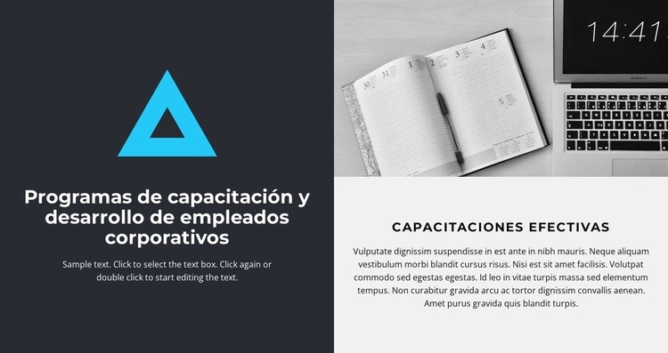 Ideas brillantes Plantilla HTML5