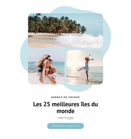Page HTML Pour Top 25 Islands In The World