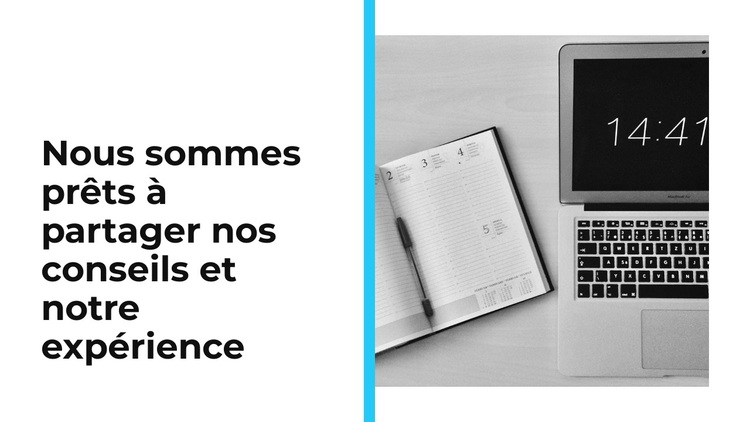 L'entreprise innovante est notre sphère Thème WordPress