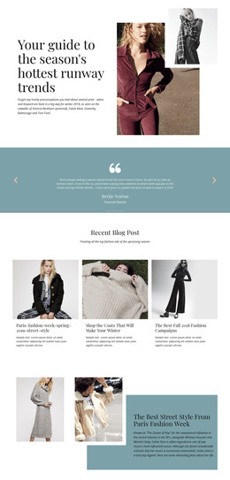 Free People - Site Template