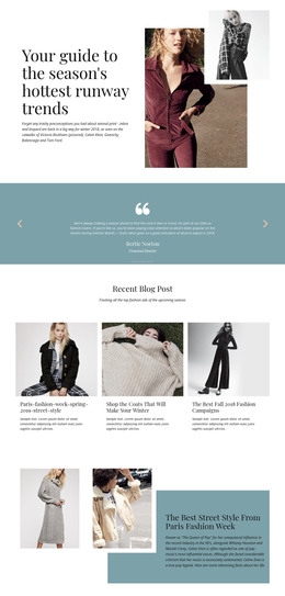 Free People - HTML Website Template